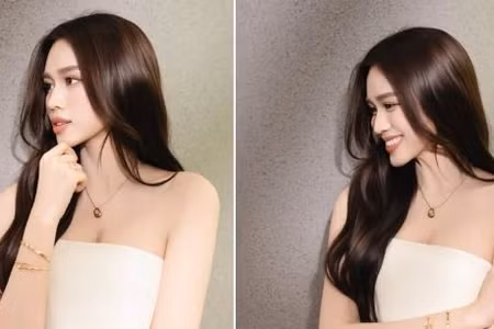 Hoa hậu Đỗ Thị Hà ngày càng thăng hạng nhan sắc, chuẩn khí chất phu nhân hào môn