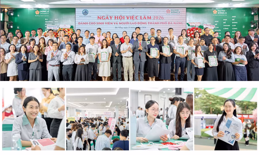 Ngày hội việc làm khối ngành Du lịch - Dịch vụ, Trường Đại học Đông Á. 