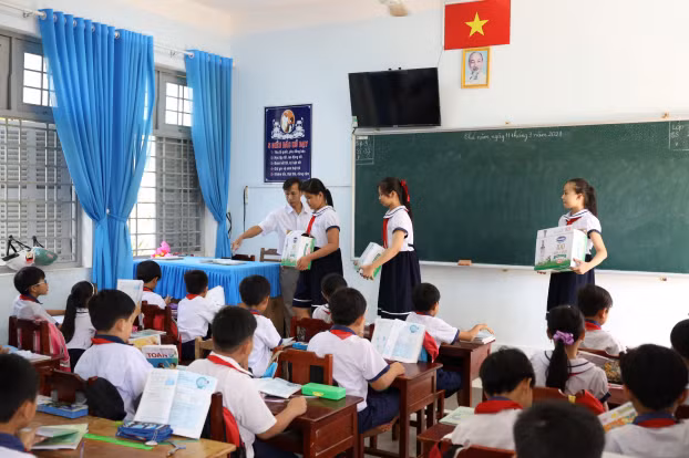 4 năm Vinamilk triển khai Sữa học đường tỉnh Bến Tre 