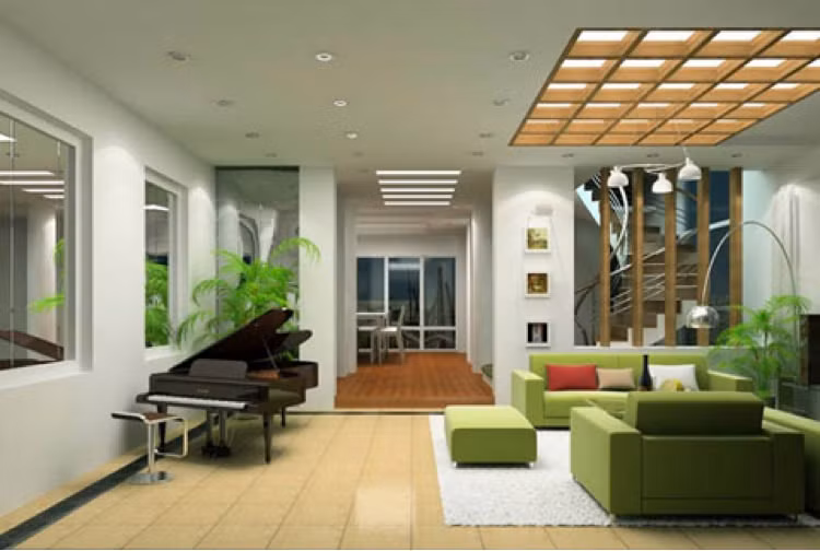 Nhà có tường nhà kiên cố rất tốt về phong thủy 