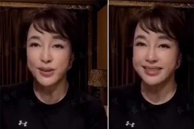 Lưu Hiểu Khánh lộ rõ gương mặt cứng đờ, khác lạ ảnh 1 Hình ảnh mới nhất của Lưu Hiểu Khánh.