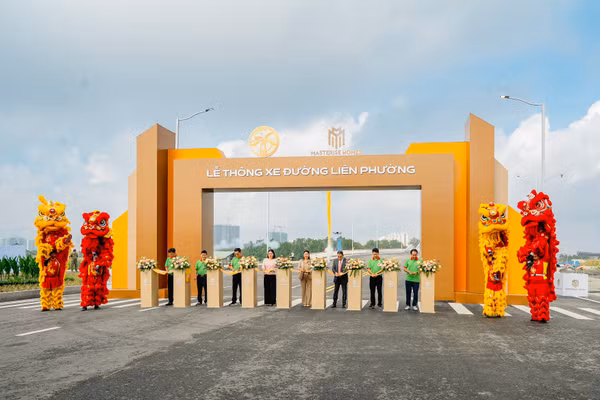 Lễ thông xe Đường Liên Phường - trục giao thông huyết mạch tại khu Đông TP.HCM