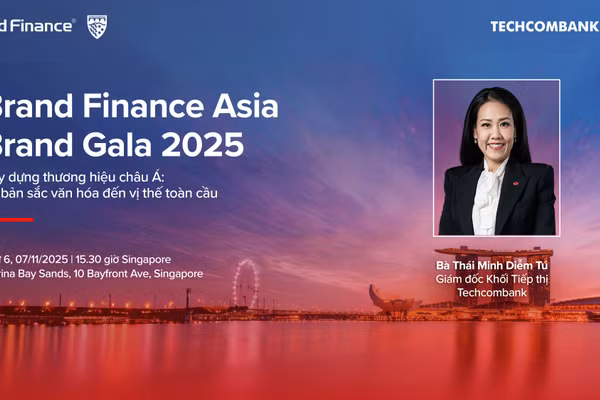 Techcombank tham gia đối thoại tại diễn đàn thương hiệu hàng đầu Châu Á