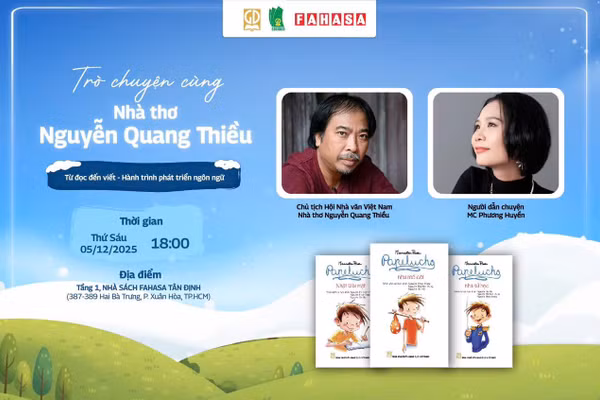 Sự kiện giao lưu 'Từ đọc đến viết - Hành trình phát triển ngôn ngữ'