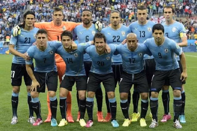 Đội tuyển Uruguay cũng đã có tới 2 lần vô địch World Cup vào các năm: 1930 (vô địch kỳ World Cup đầu tiên) và 1950 (chiến thắng trước Brazil). uruguay.jpg
