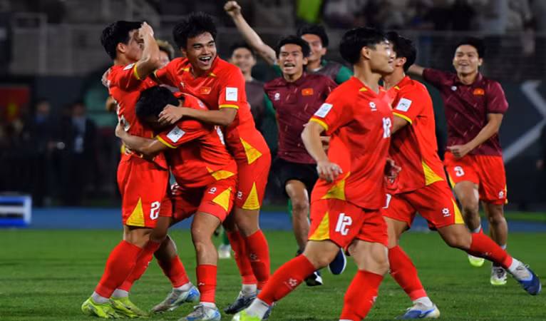 Theo thông báo mới nhất, 16 đội nam vừa tham dự tranh tài ở VCK U23 châu Á có suất dự Á vận hội ASIAD 2026 vào tháng 9 tới. 000000000000000000000000-9749.png