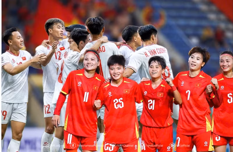 Cả U22 và tuyển nữ Việt Nam đều đặt mục tiêu gặt vàng tại SEA Games 33 trên đất Thái Lan. 000000.png