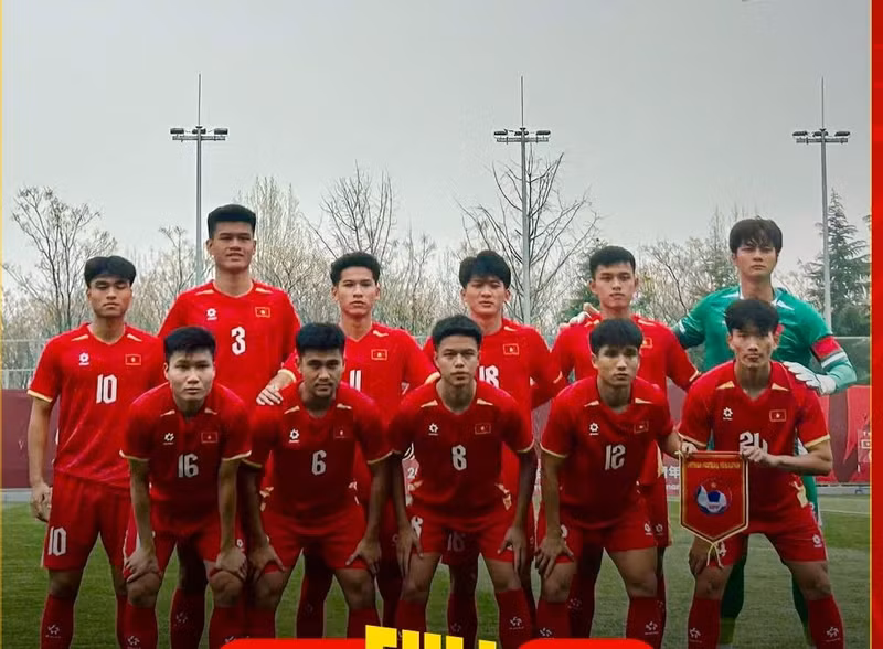 Tờ China News dành nhiều lời khen ngợi cho lối chơi của thầy trò HLV Đinh Hồng Vinh ở trận ra quân CFA Team China Cup 2026. u23-viet-nam-1444.jpg