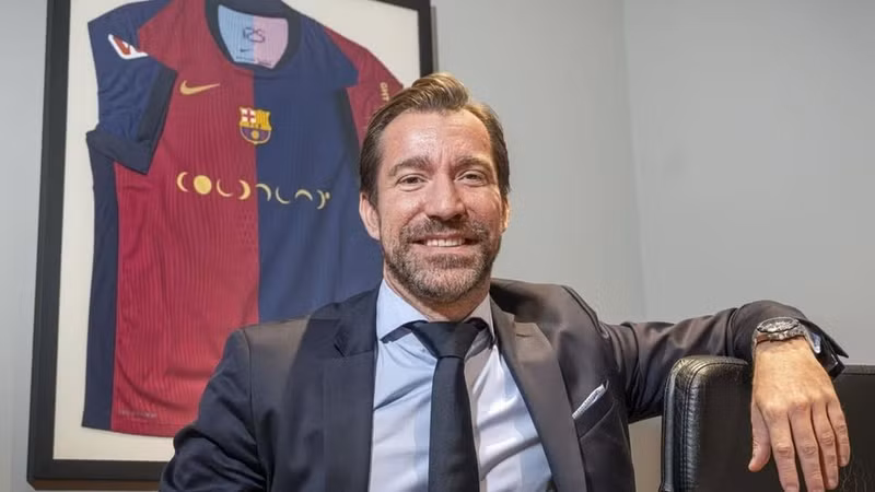 Marc Ciria là một trong những ứng viên tranh cử vị trí Chủ tịch CLB Barca trong cuộc bỏ phiếu diễn ra vào ngày 15/3 tới, hiện đang do ông Joan Laporta nắm giữ. 629601056-1356429659861917-4257795837145014361-n.jpg