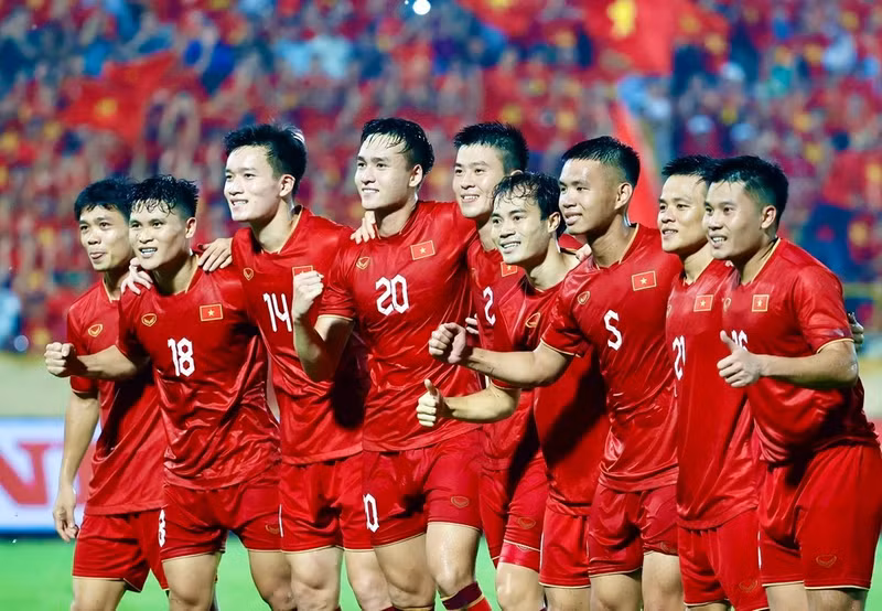 Trận đấu lượt về giữa tuyển Nepal và Việt Nam ở vòng loại cuối Asian Cup 2027 sẽ diễn ra lúc 19h30 ngày 14/10 trên sân Thống Nhất (TP.HCM). viet-nam-thang-palestine-7936.jpg