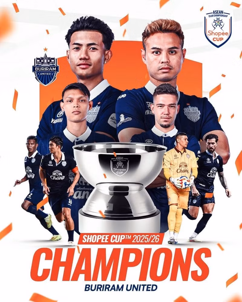 Đại diện Thái Lan lên ngôi vô địch cúp C1 Đông Nam Á với tổng tỷ số 3-1 sau 2 lượt trận. 708979860-1529376335225244-7692889136918362890-n-6a16fe4b62377.jpg