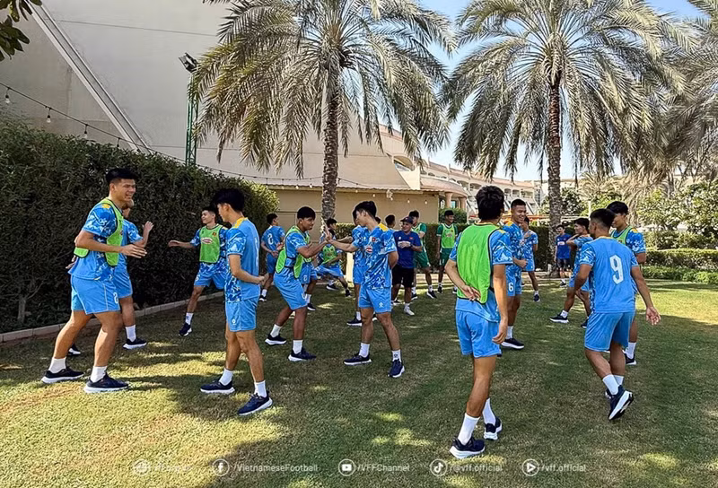 Trước đó, ở trận lượt đi, U22 Việt Nam cũng thi đấu tuyệt hay và chỉ chịu thua U22 Qatar với tỷ số sát nút 0-1. nhe-klyv.jpg