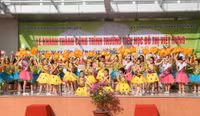 Hà Nội: Các trường học phấn khởi bước vào năm học mới ảnh 9 Hà Nội: Các trường học phấn khởi bước vào năm học mới ảnh 9