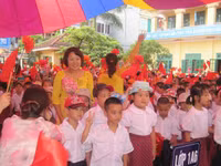 Hà Nội: Các trường học phấn khởi bước vào năm học mới ảnh 12 Hà Nội: Các trường học phấn khởi bước vào năm học mới ảnh 12
