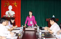 Thứ trưởng Nguyễn Thị Nghĩa kiểm tra công tác thi tại Thái Bình ảnh 1 Thứ trưởng Nguyễn Thị Nghĩa kiểm tra công tác thi tại Thái Bình ảnh 1