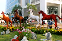 Khai hội hoa xuân Phú Mỹ Hưng 2014: Đậm hương sắc miền sông nước ảnh 5