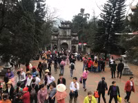 Khai hội chùa Hương xuân Mậu Tuất ảnh 4 Khai hội chùa Hương xuân Mậu Tuất ảnh 4