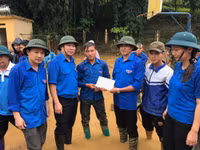  Trung ương Đoàn tập trung triển khai các hoạt động tình nguyện khắc phục hậu quả sau lũ ảnh 5