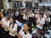 Sinh viên Hàn Quốc giao lưu mừng ngày sinh viên Việt Nam ảnh 7 Sinh viên Hàn Quốc giao lưu mừng ngày sinh viên Việt Nam ảnh 7
