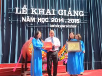 Hồi trống khai trường từ làng Sen quê Bác ảnh 3 Hồi trống khai trường từ làng Sen quê Bác ảnh 3
