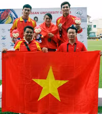 Việt Nam xếp thứ tư toàn đoàn tại 18th ASEAN University Games ảnh 1