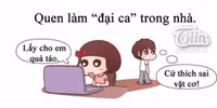 Tranh vui Tình yêu cũng là thói quen