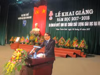 Trường Đại học Khoa học Huế khai giảng năm học mới 2017- 2018 ảnh 5