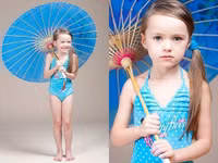 Điên đảo với vẻ đẹp thiên sứ của cô bé 9 tuổi ảnh 2