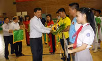 Khai mạc giải bóng đá học sinh Tiểu học và THCS toàn quốc khu vực II ảnh 4