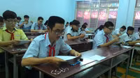 Tuyển sinh vào 10: Thí sinh phấn khởi ảnh 4 Tuyển sinh vào 10: Thí sinh phấn khởi ảnh 4