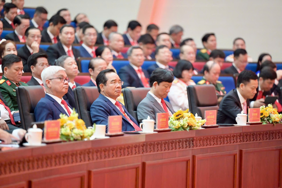 Các đại biểu dự phiên họp trù bị Đại hội đại biểu Đảng bộ TPHCM lần thứ I. Ảnh: BTC. tru-b-dai-hoi-dang-bo-tphcm-9.jpg