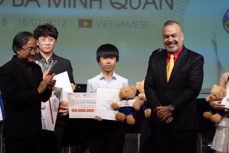 Giải Vàng Quốc tế Á Châu - Bảng A Nhóm Chuyên nghiệp_ Thí sinh Đặng Bá Minh Quân.jpg