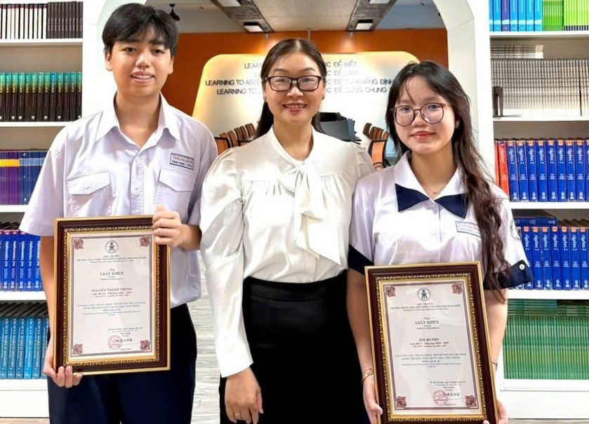 Tiến sĩ Nguyễn Thị Huyền Thảo, giáo viên Trường THPT Chuyên Trần Đại Nghĩa.