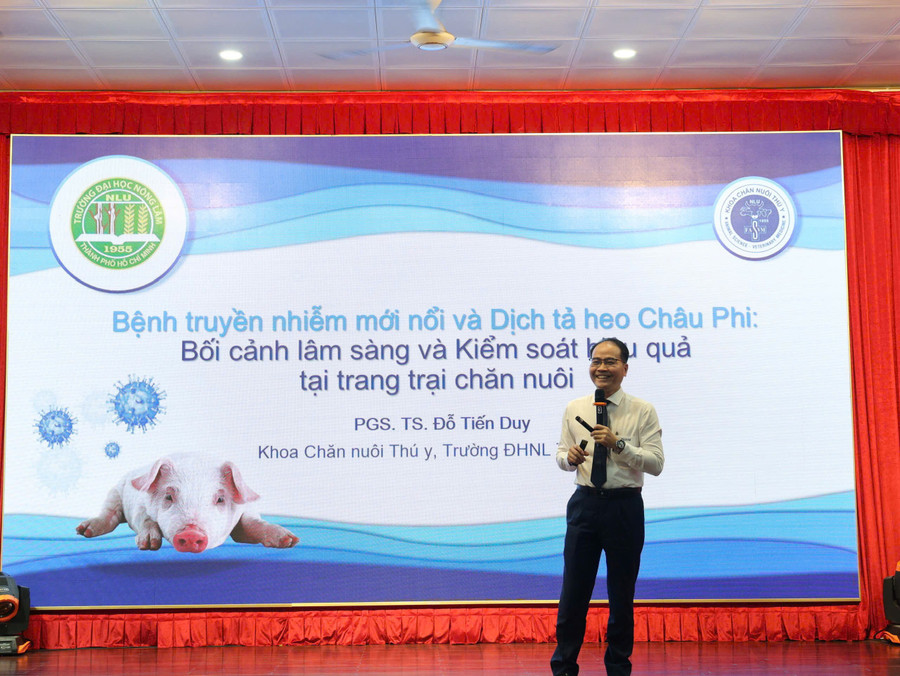 PGS. TS Đỗ Tiến Duy chia sẻ tại hội thảo. z7093655472703-8352dc9e63828cf46599c49f679a13cb.jpg