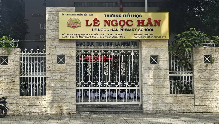 Trường Tiểu học Lê Ngọc Hân (phường Bến Thành, TPHCM).