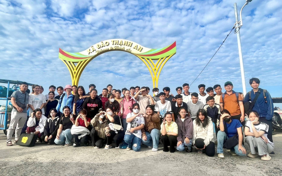 Thí sinh xã đảo Thạnh An sẵn sàng cho kỳ thi tốt nghiệp THPT năm 2025.