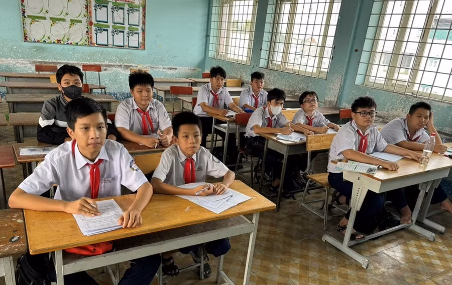 Trường THCS Nguyễn Hiền (Quận 12) tổ chức ôn tập miễn phí cho học sinh dịp hè 2024.