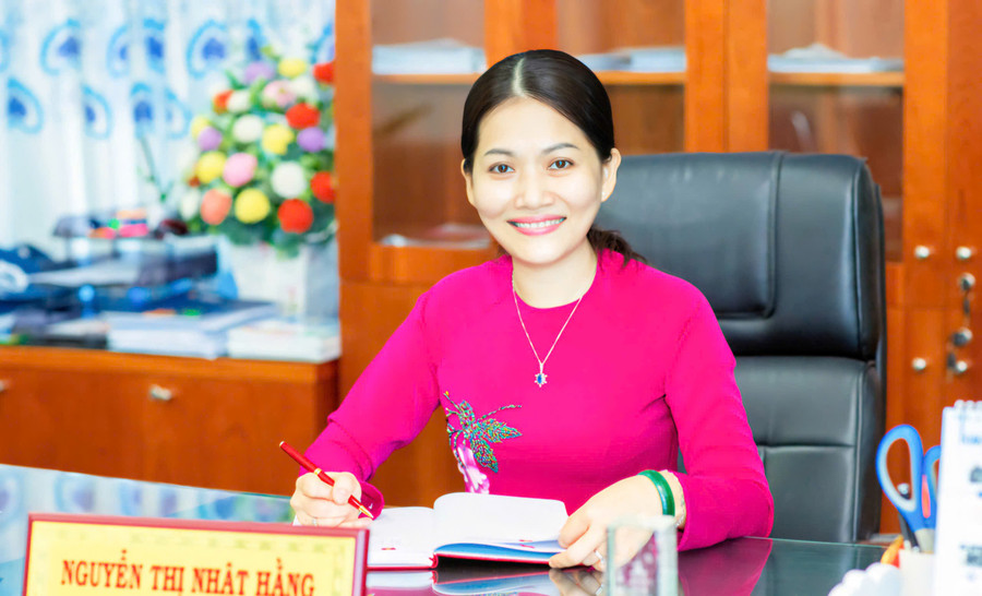 Bà Nguyễn Thị Nhật Hằng, Phó Giám đốc Sở GD&ĐT TPHCM.