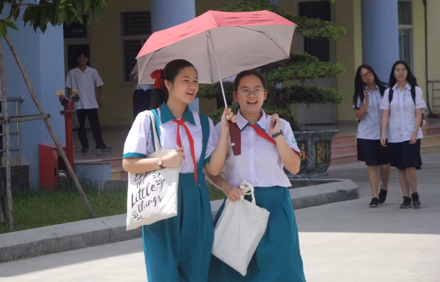 Thí sinh TPHCM tham gia kỳ thi lớp 10 năm học 2024-2025. (Ảnh: Minh Anh)