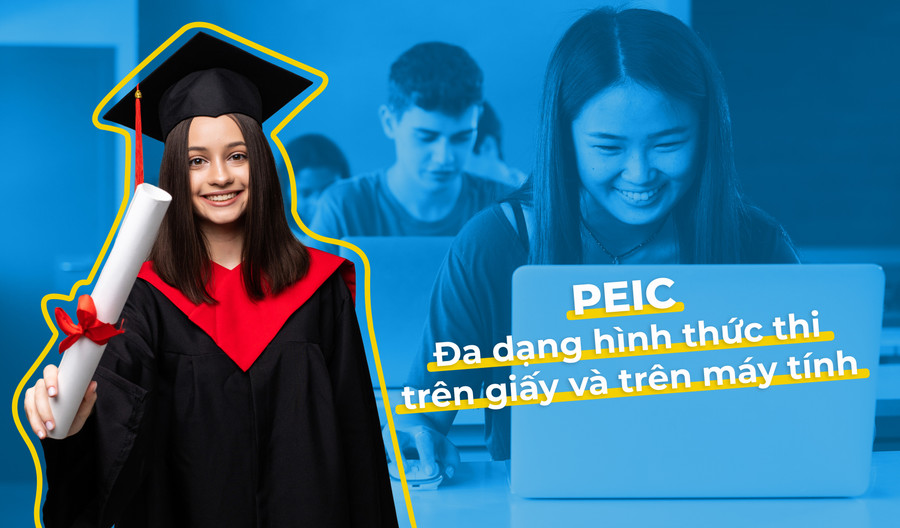 Chứng chỉ PEIC được cấp bởi Tập đoàn Giáo dục Pearson.