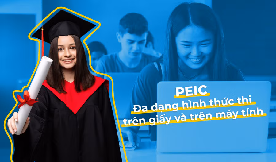 Chứng chỉ PEIC được cấp bởi Tập đoàn Giáo dục Pearson.