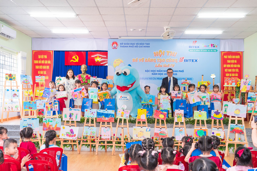 Hội thi “Bé vẽ sáng tạo cùng BITEX” do Sở GD&ĐT TPHCM phối hợp với Công ty Cổ phần Xuất nhập khẩu Bình Tây (BITEX) tổ chức.