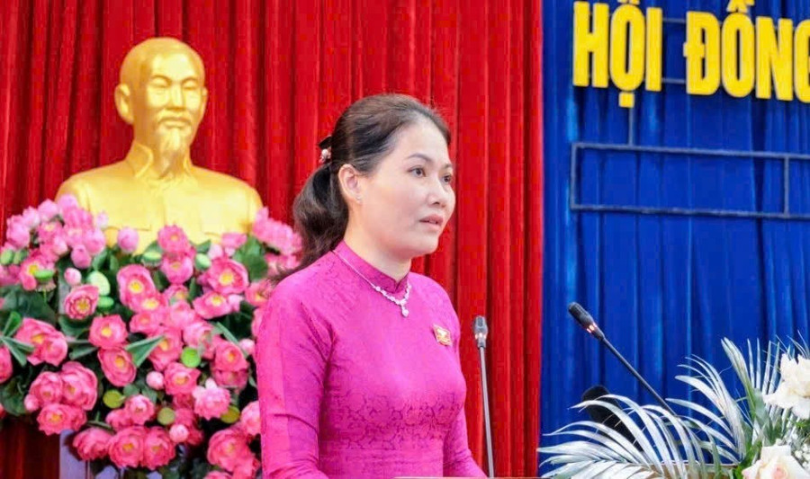 Bà Nguyễn Thị Nhật Hằng, Phó Giám đốc Sở GD&ĐT TPHCM.