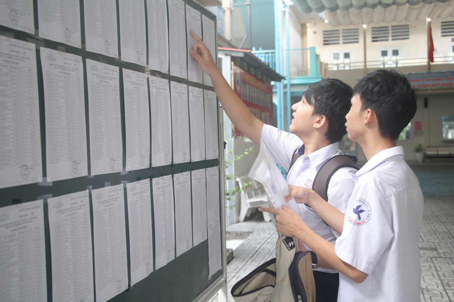 Thí sinh tham gia kỳ thi lớp 10 năm 2025.