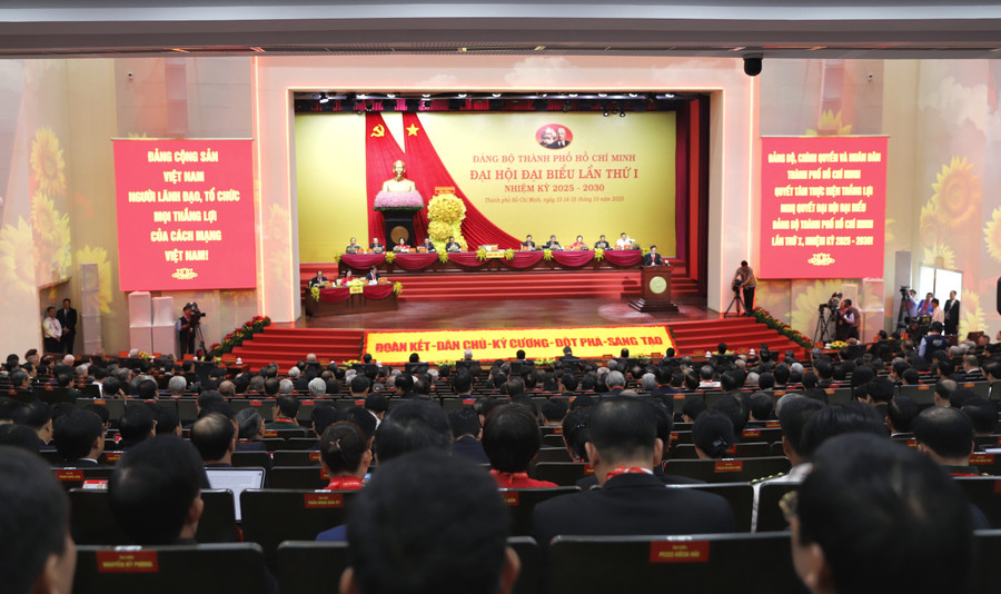 Toàn cảnh đại hội. Ảnh: BTC. dai-hoi-dang-bo-1-5.jpg