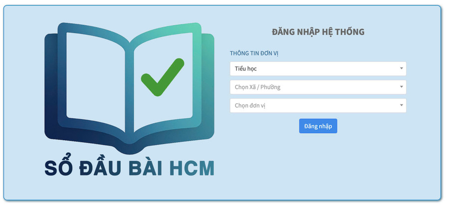 Năm học 2025-2026, TPHCM sẽ triển khai sổ đầu bài số qua app và web.