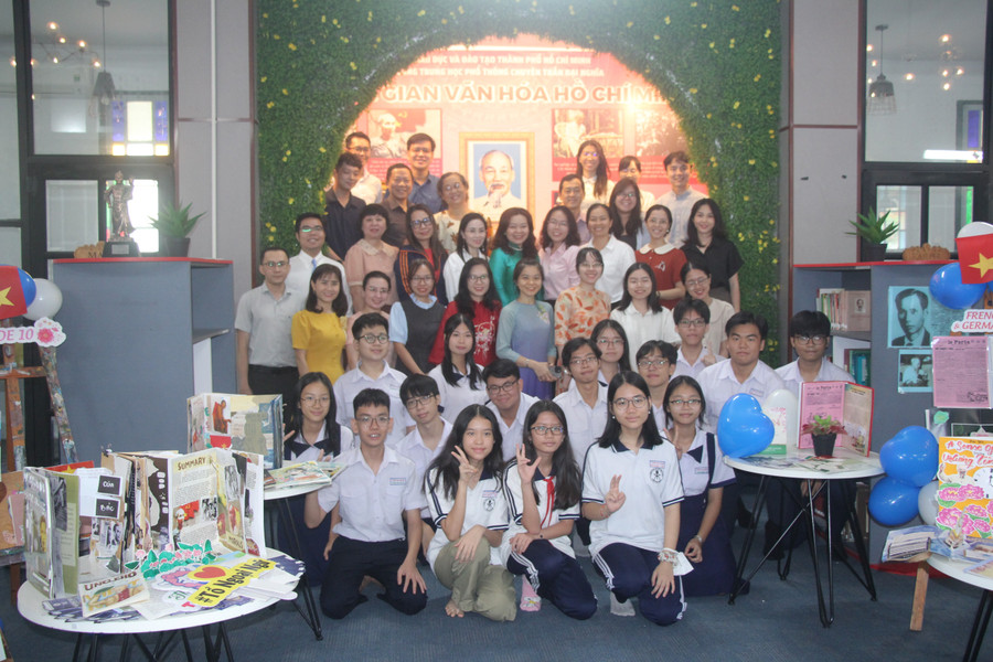 Các tác phẩm về Bác Hồ được học sinh thực hiện và trình bày trong vòng 2 tháng. ngay-sinh-nhat-bac-2.jpg