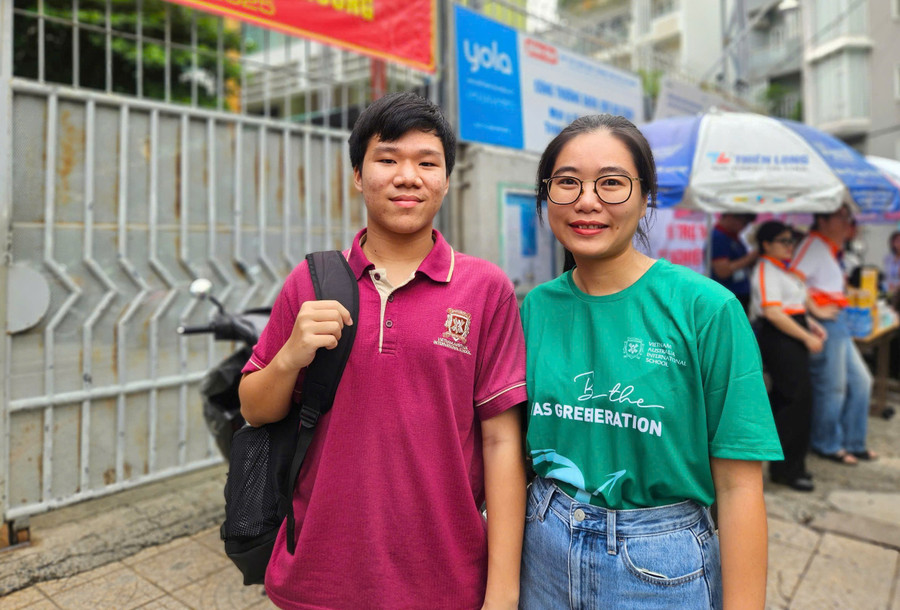 Cô Nhung sẽ đồng hành cùng học trò của mình trong suốt 2 ngày diễn ra kỳ thi tốt nghiệp THPT 2025.