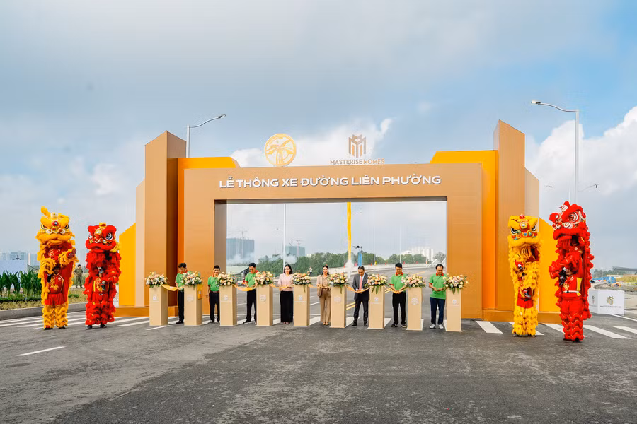 Lễ thông xe Đường Liên Phường - trục giao thông huyết mạch tại khu Đông TP.HCM