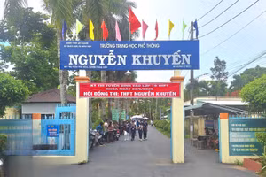 Ngành Giáo dục An Giang điều động 868 CB, GV, NV tham gia Hội đồng chấm thi tuyển sinh 10. (Ảnh: TN)